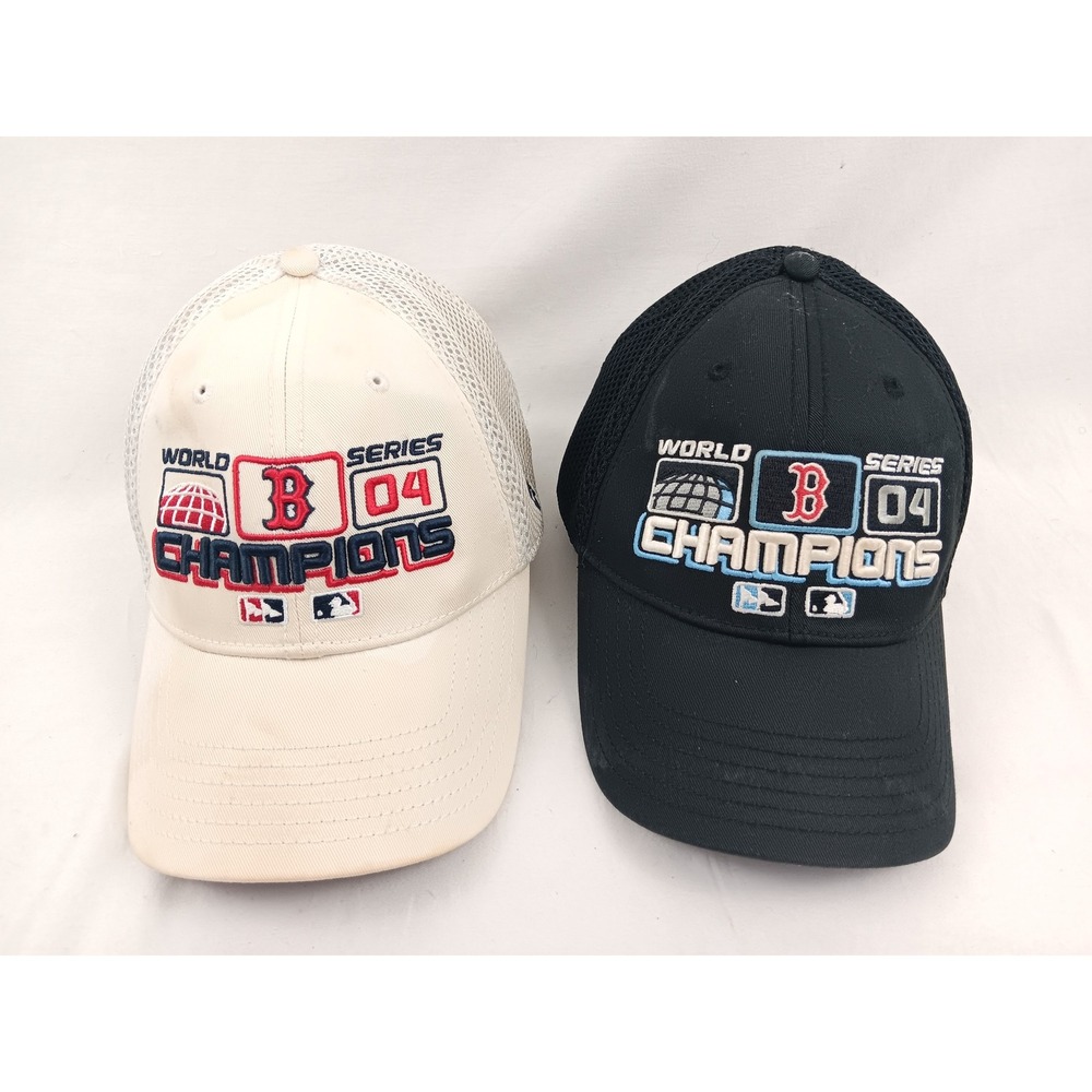 Boston Red Sox 2004 World Series Champions New Era‎ Mesh Baseball Caps Set of 2